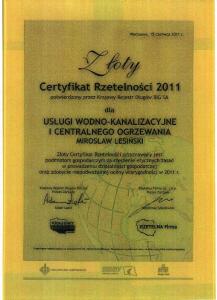 Certyfikat Rzetelności 2011.JPG
